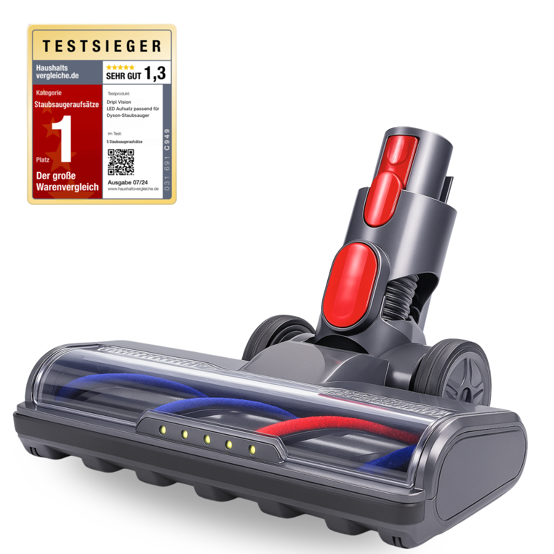 Dripl Vision LED attachment suitable for Dyson