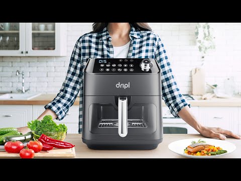 Dripl Hot Air Fryer 5,7L with LCD Touch Screen
