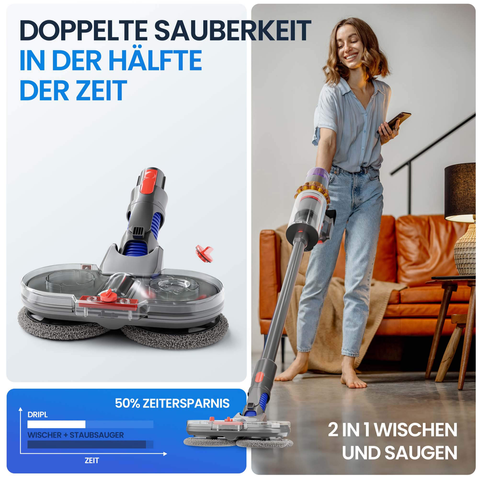 Dyson için uygun elektrikli paspas aparatı - Gizli Satış