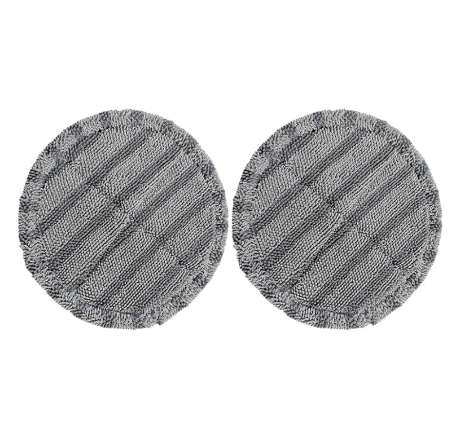 Wipe Pads Pair Grey Round